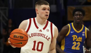 Louisville Cardinals NCAAM Isaac McKneely