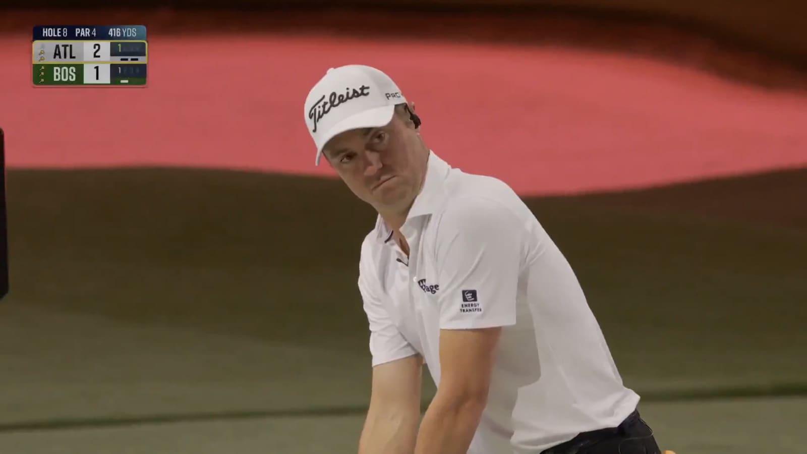 Justin Thomas hits perfect stinger in return to competition at TGL  