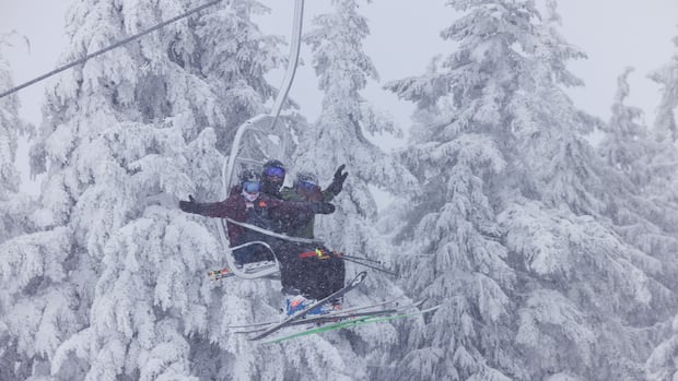 Storm dumps 108 centimetres of snow on Vancouver Island's Mount Washington