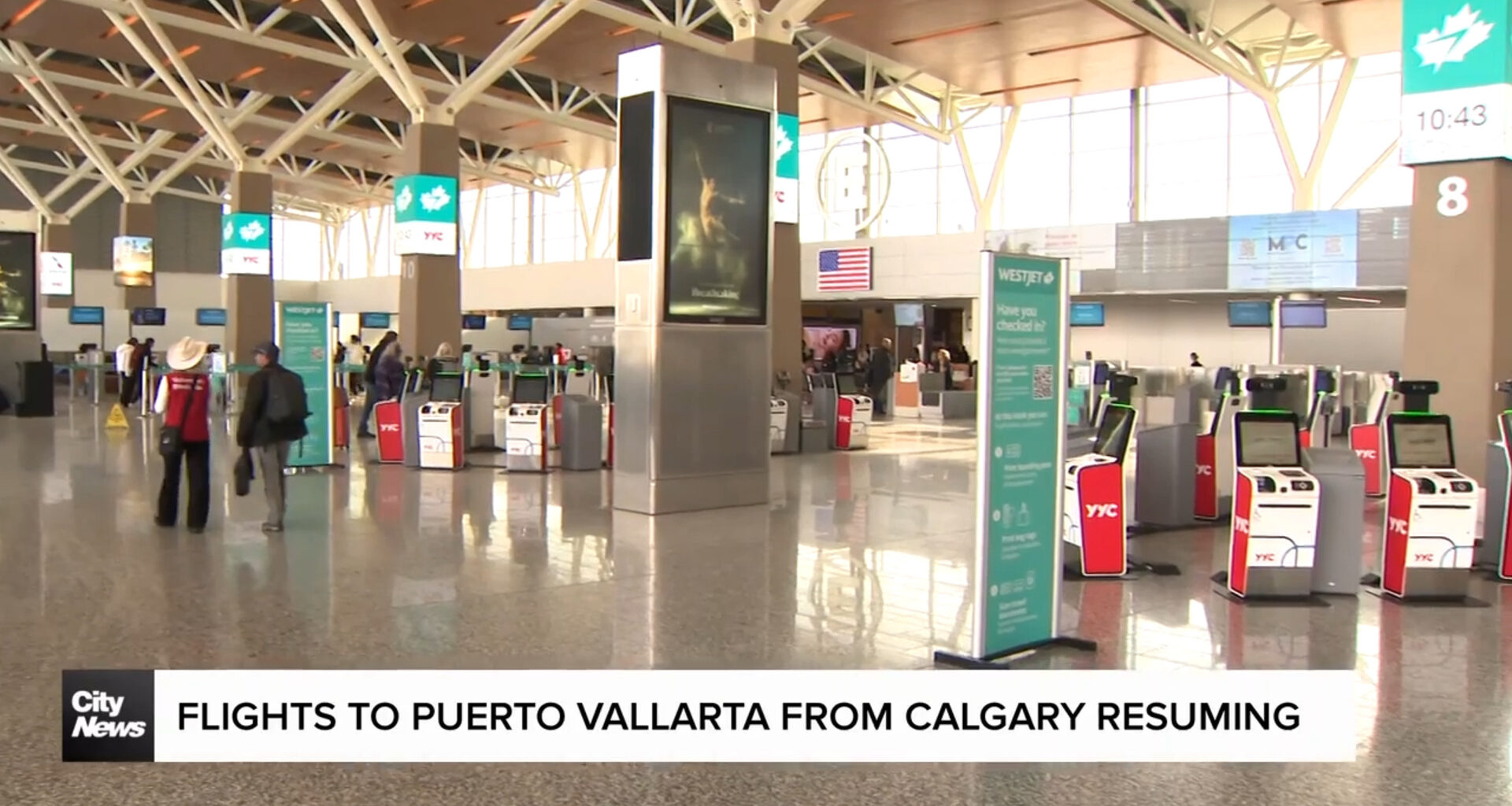 Flights to Puerto Vallarta from Calgary resuming