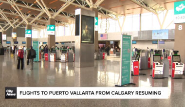 Flights to Puerto Vallarta from Calgary resuming