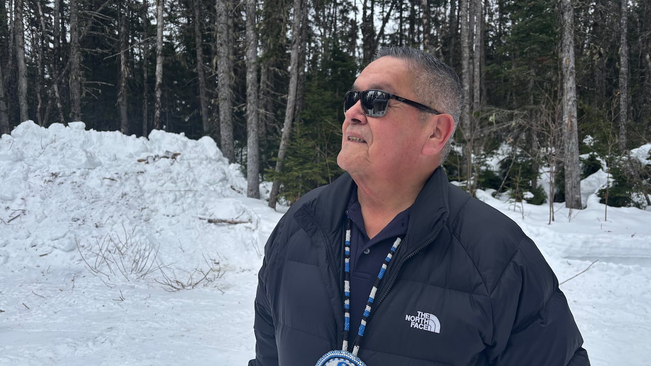 A man wearing sunglasses