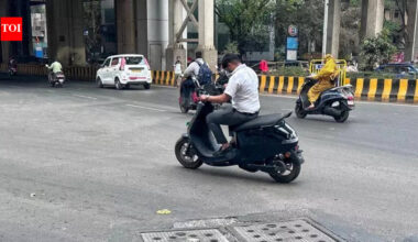 Repaired for cycling event, drainage chamber lids on major roads start to crumble | Pune News
