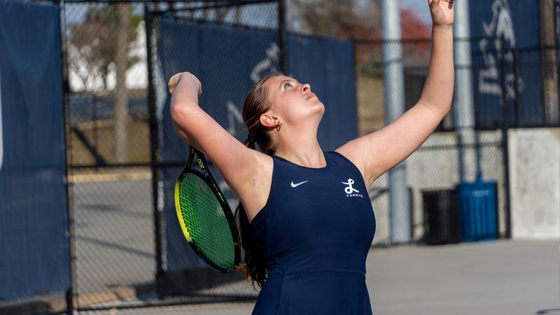 Lancers Dispatch Ferrum in Women’s Tennis, 6-1