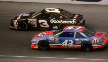 Dale Earnhardt and Richard Petty NASCAR