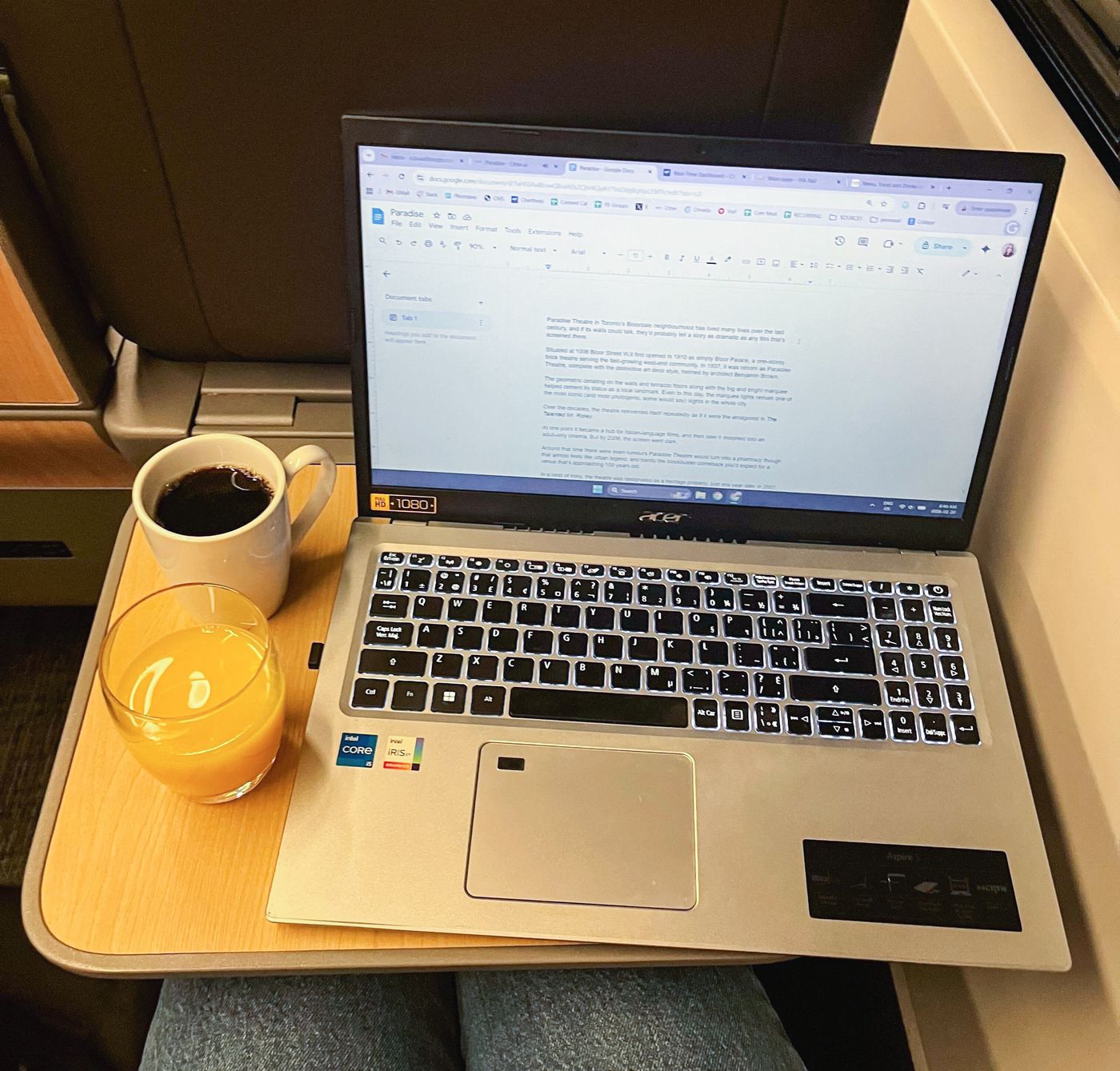 via rail business class