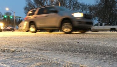 Snow squalls whip across Alberta, triggering weather warnings