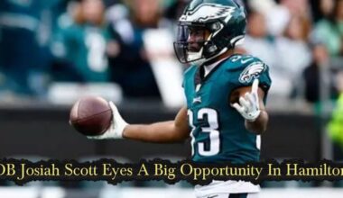 DB Josiah Scott Eyes A Big Opportunity in Hamilton