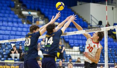 T-Birds outlast Dinos in quarterfinal opener