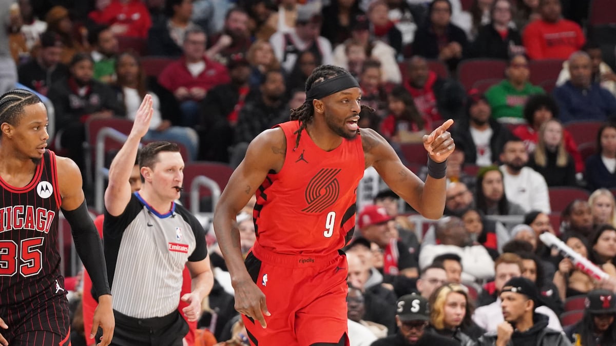 Grant’s 27 points lift Trail Blazers past Bulls 121-112 as Chicago’s skid hits 11