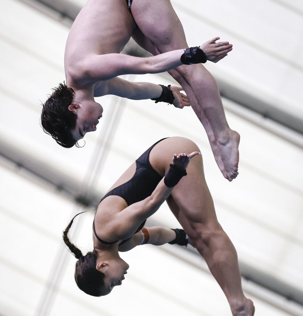 Canada’s mixed diving team captures bronze medal at Montréal World Cup