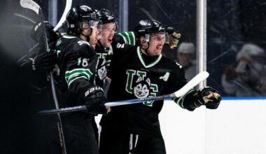 Huskies Hold Off T-Bird Rally to Take Game One of Canada West Semifinal