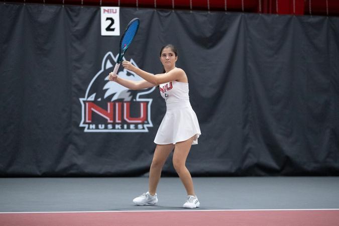 NIU Women’s Tennis Comes Up Just Short at Bradley