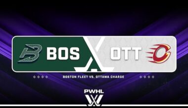 Watch the PWHL: Boston Fleet vs. Ottawa Charge