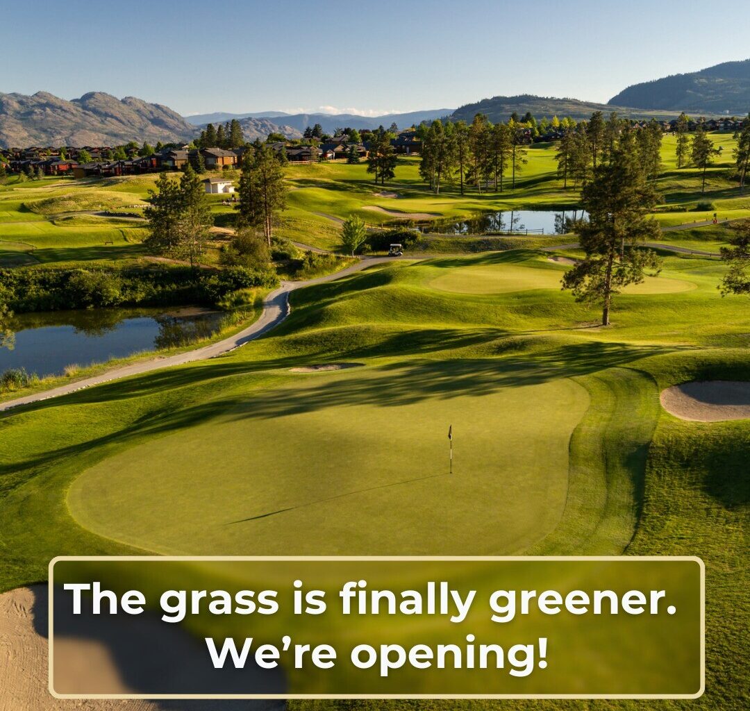 The golf season is officially underway with the opening of Two Eagles golf course Saturday