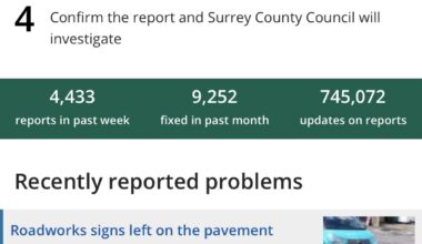 1500 potholes being fixed every week – East Surrey News – Leatherhead Living