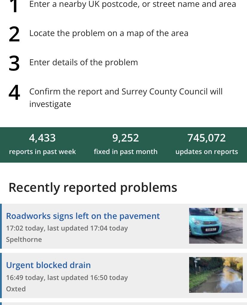1500 potholes being fixed every week – East Surrey News – Leatherhead Living