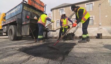 Toronto workers target 'wheel-eating, alignment-killing’ potholes in repair blitz