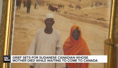 Grief for Sudanese Canadian whose mother died waiting to come to Canada