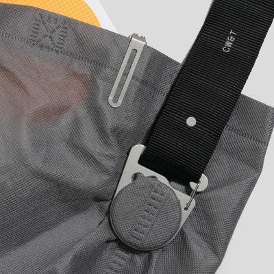 A Non-Destructive Add-On Shoulder Strap Increases the Utility of Cheapie Tote Bags