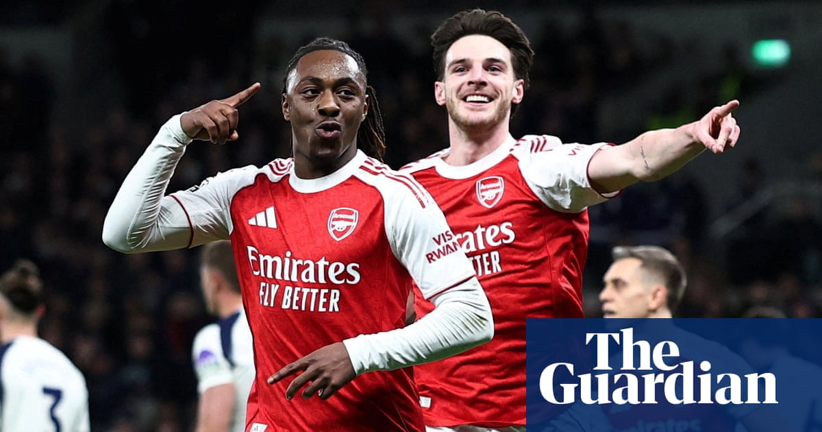 Eze and Gyökeres at the double to boost Arsenal title bid with Spurs rout | Premier League