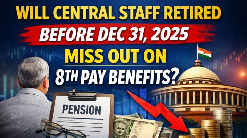 8th Pay Commission: Will pre-Dec 31, 2025 retirees miss 8th CPC benefits? Govt clarifies | Personal Finance News