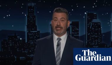 Jimmy Kimmel on Trump: ‘We are now at the women-should-smile-more stage of his presidency’ | Late-night TV roundup