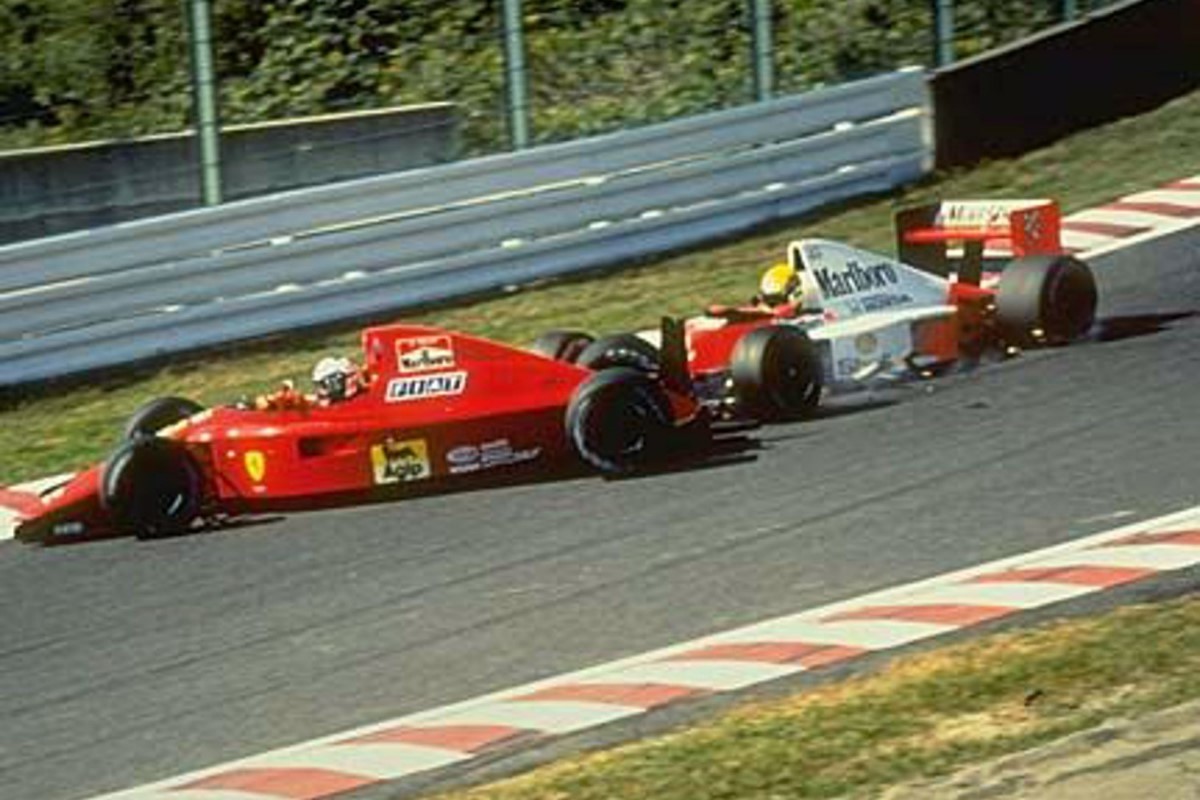 1990 Japanese GP at Suzuka - Senna gets revenge on Prost from year prior
