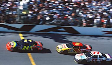 Jeff Gordon Leda Terry Labonte Daytona 1994 Photo: Nigel Kinrade Photography