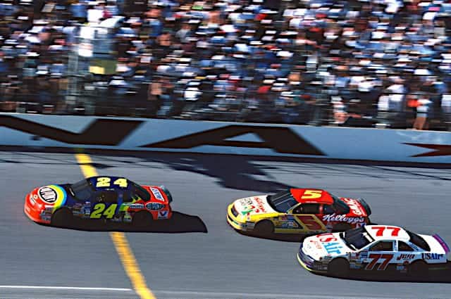 Jeff Gordon Leda Terry Labonte Daytona 1994 Photo: Nigel Kinrade Photography