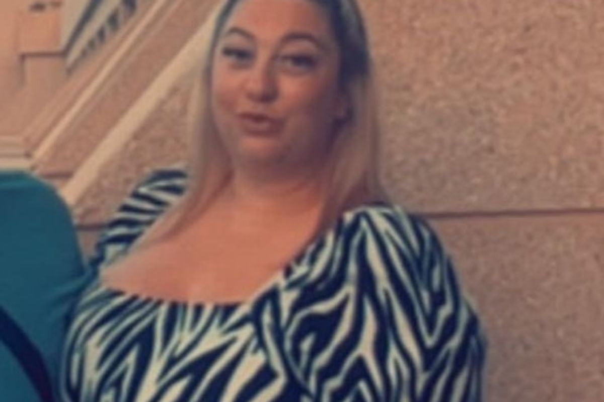 Somers before her weight loss (Jam Press)