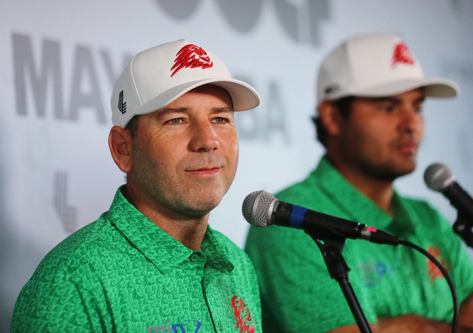 Sergio Garcia and Eugenio Chacarra