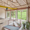 House with Crane and Fan / Alex Lehnerer Architekten - Interior Photography, Wood, Beam