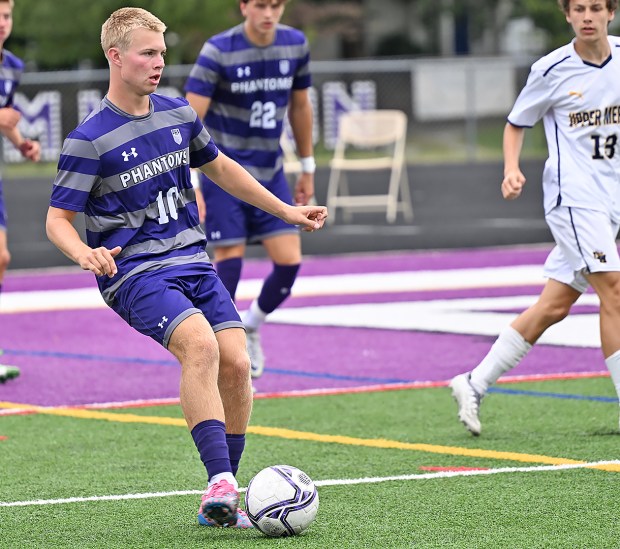 Jack Illig has played soccer in Switzerland and Germany as well as for the Philadelphia Union Academy and will continue his career in the fall at the United States Naval Academy. (Photo by Joe Evans/JoeEvansPictures.com)