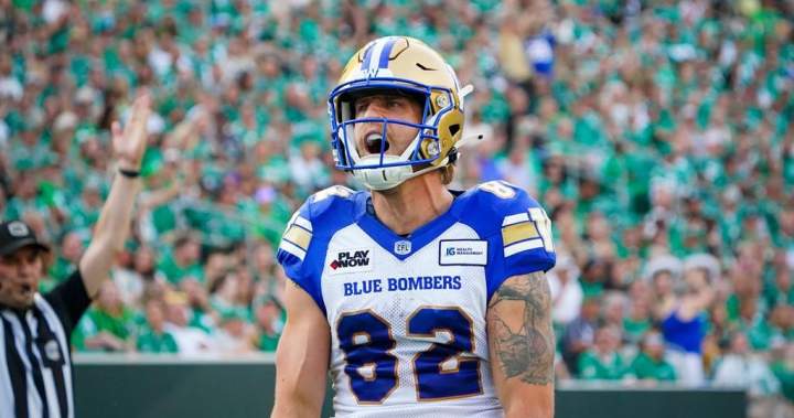 Drew Wolitarsky signs contract to retire with Winnipeg Blue Bombers - Winnipeg