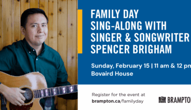 City of Brampton Invites Families to Folk Sing-Along at Historic Bovaird House this February