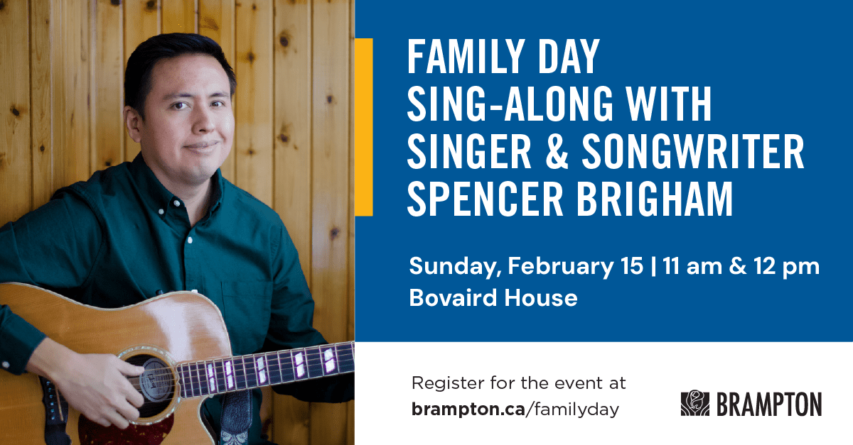 City of Brampton Invites Families to Folk Sing-Along at Historic Bovaird House this February