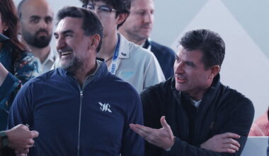 LIV Golf's chairman Yasir Al-Rumayyan and commissioner Scott O'Neil