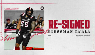 REDBLACKS re-sign global defensive lineman Blessman Ta'ala