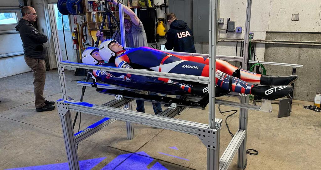 NASCAR Uses Life-Size 3D Prints to Optimize Olympic Luge Aerodynamics