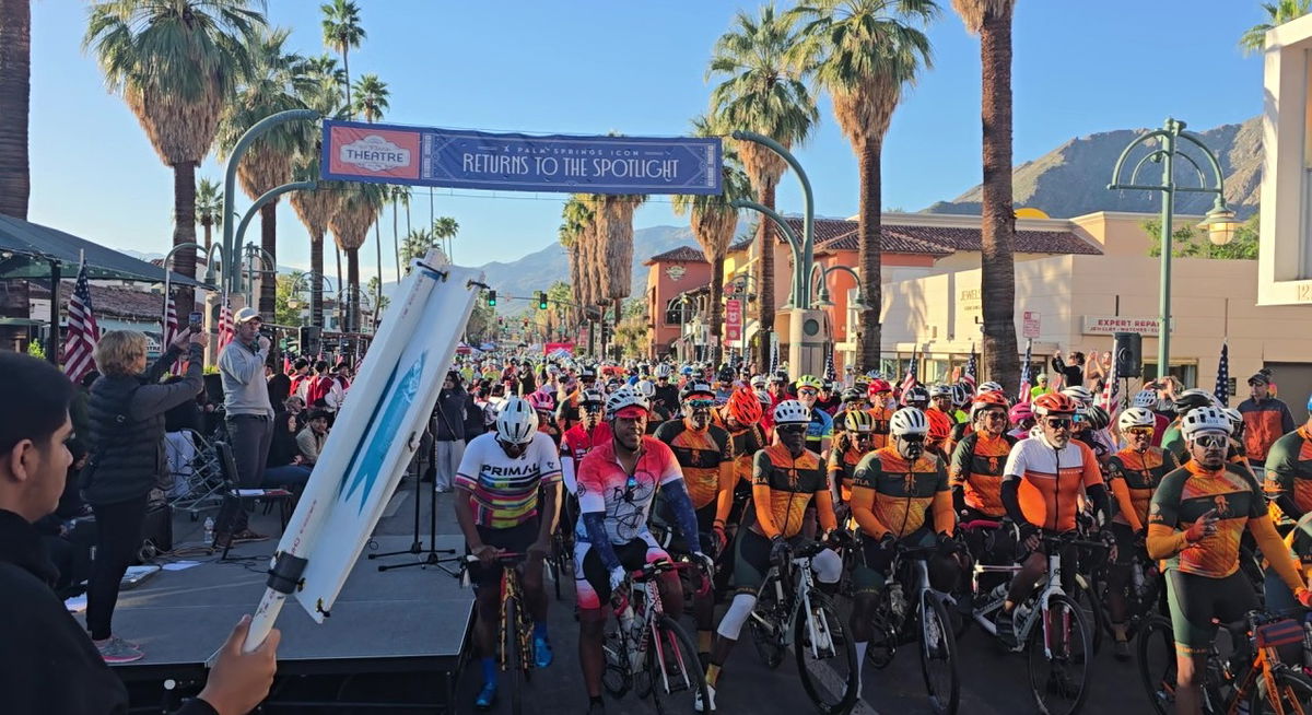 Thousands of cyclists take part in 28th Annual Tour de Palm Springs
