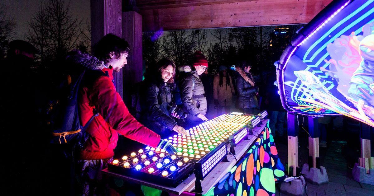 Major Toronto destination transformed with dazzling light displays