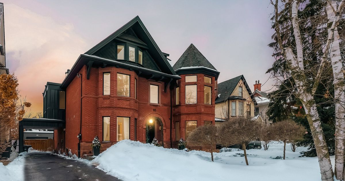You'd never guess how bold the interiors are in this $11 million Toronto house