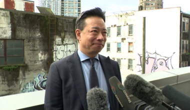 Vancouver mayor faces questions for first time since being linked to false accusations about councillor