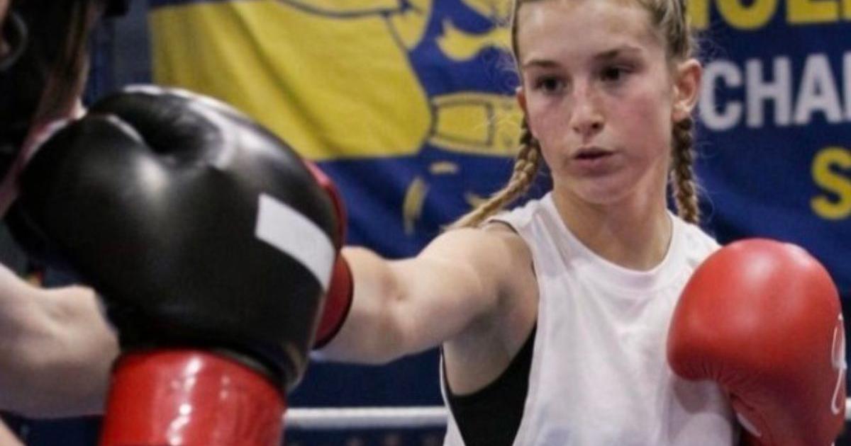 Inverkeithing's Ruby Price competed at boxing's Golden Girl event