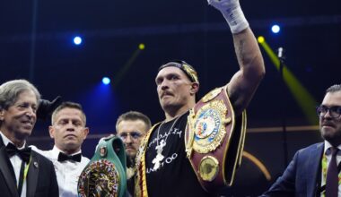 Oleksandr Usyk set to defend heavyweight title against Rico Verhoeven