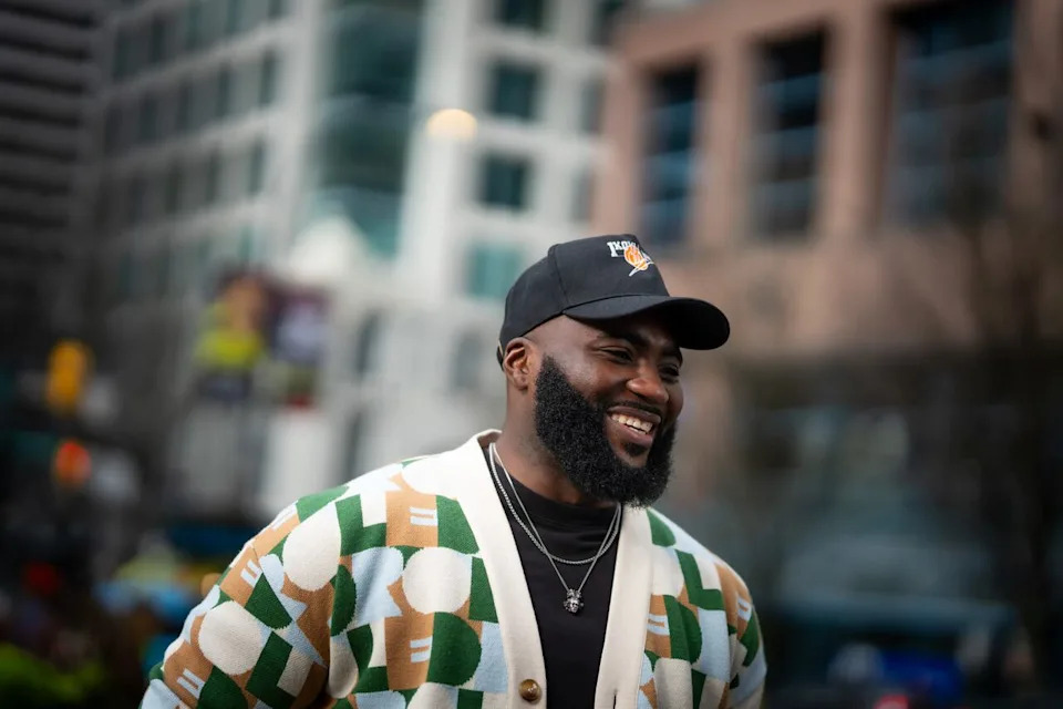 Ayobami Suara Is pictured in Vancouver, British Columbia, on Monday, Feb. 9, 2026.