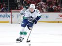Jonathan Lekkerimäki hasn't played the past four games with the Abbotsford Canucks and there's no word from the team on what's ailing him or when he might return to action. 