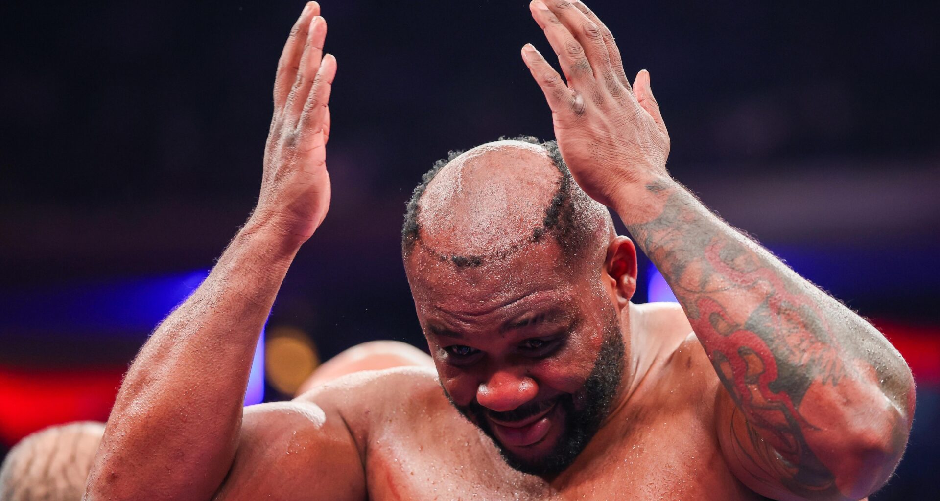 Jarrell Miller Posts Hilarious IG Video After Toupee Punched Off During Boxing Fight