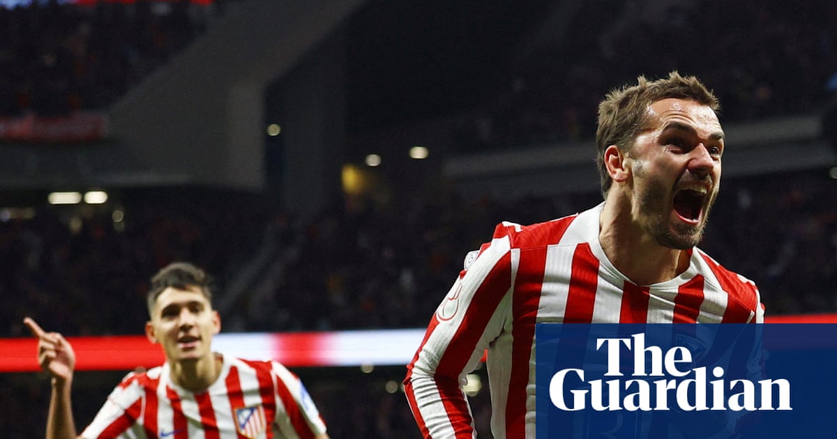 Atlético Madrid put one foot in Copa del Rey final after first-half blitz stuns Barcelona | Copa del Rey